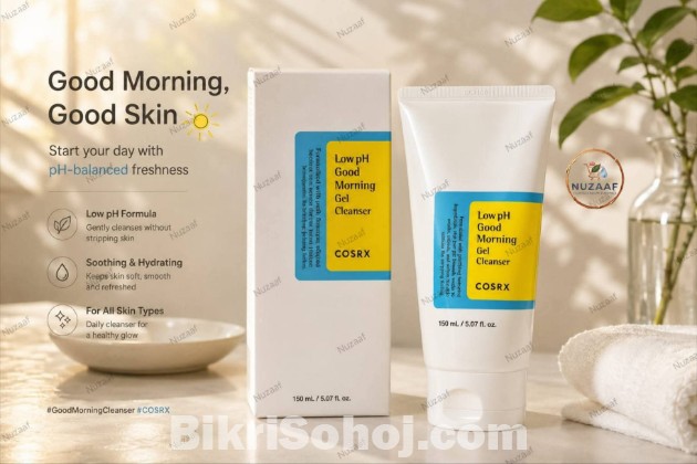 COSRX Low pH Good Morning Gel Cleanser Gentle Face Wash (150